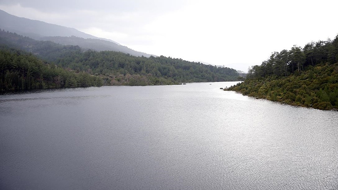 Muğla barajları yağışlarla doldu, su seviyesi yüzde 100'e ulaştı