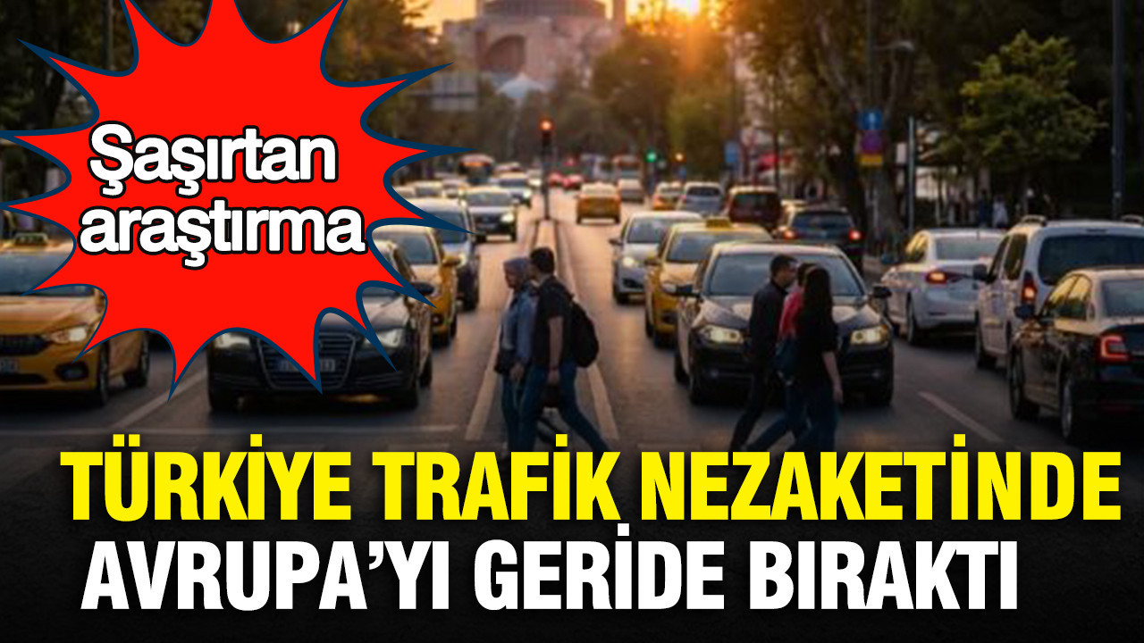 Türkiye trafik nezaketinde Avrupa’yı geride bıraktı: Şaşırtan araştırma