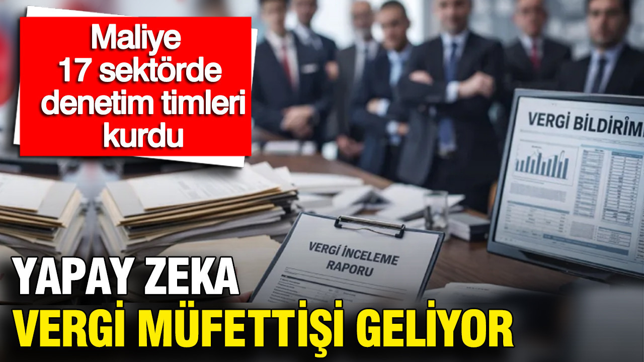 Vergi denetiminde yeni dönem: Maliye 17 sektöre özel denetim ekipleri kurdu