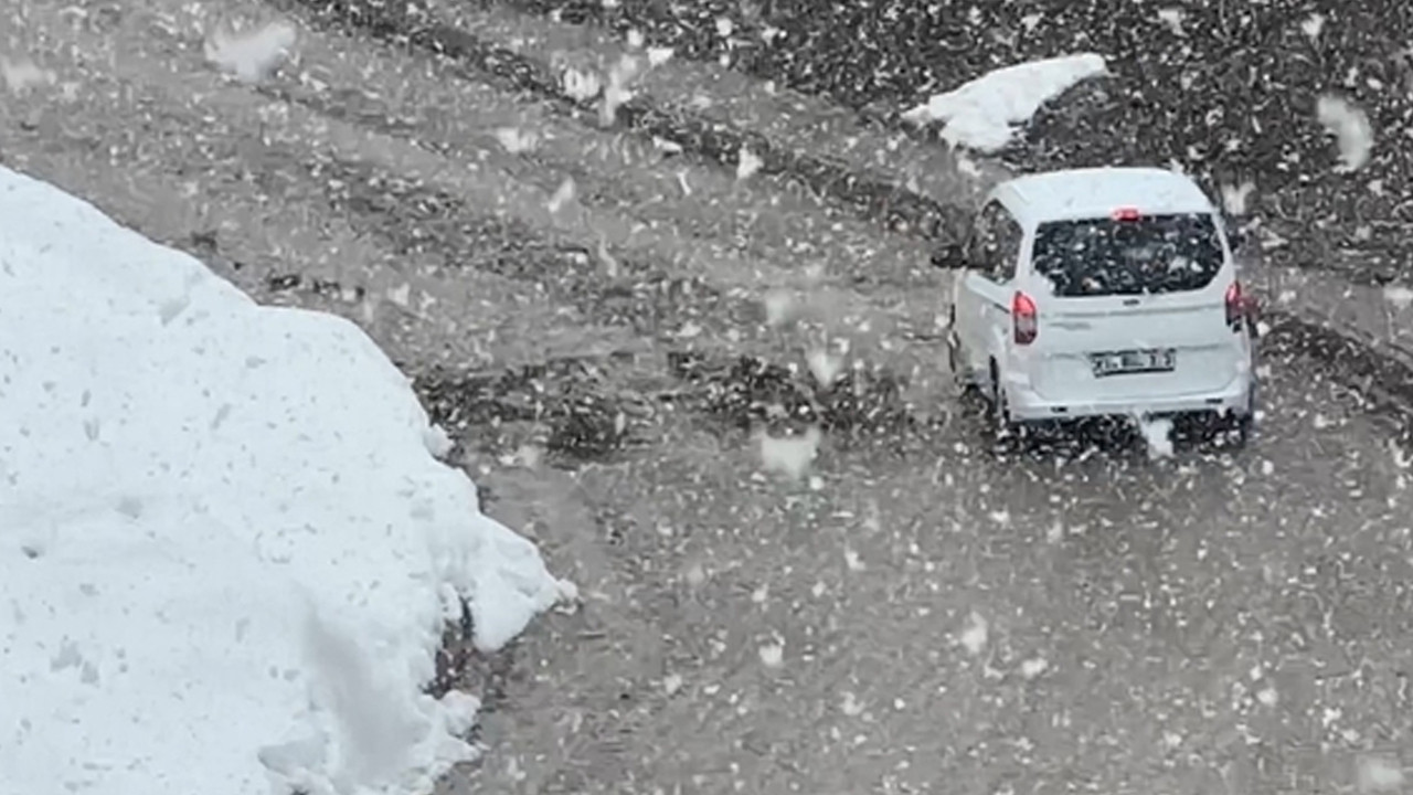 Yüksekova’da kar yağışı ve sis etkili oldu