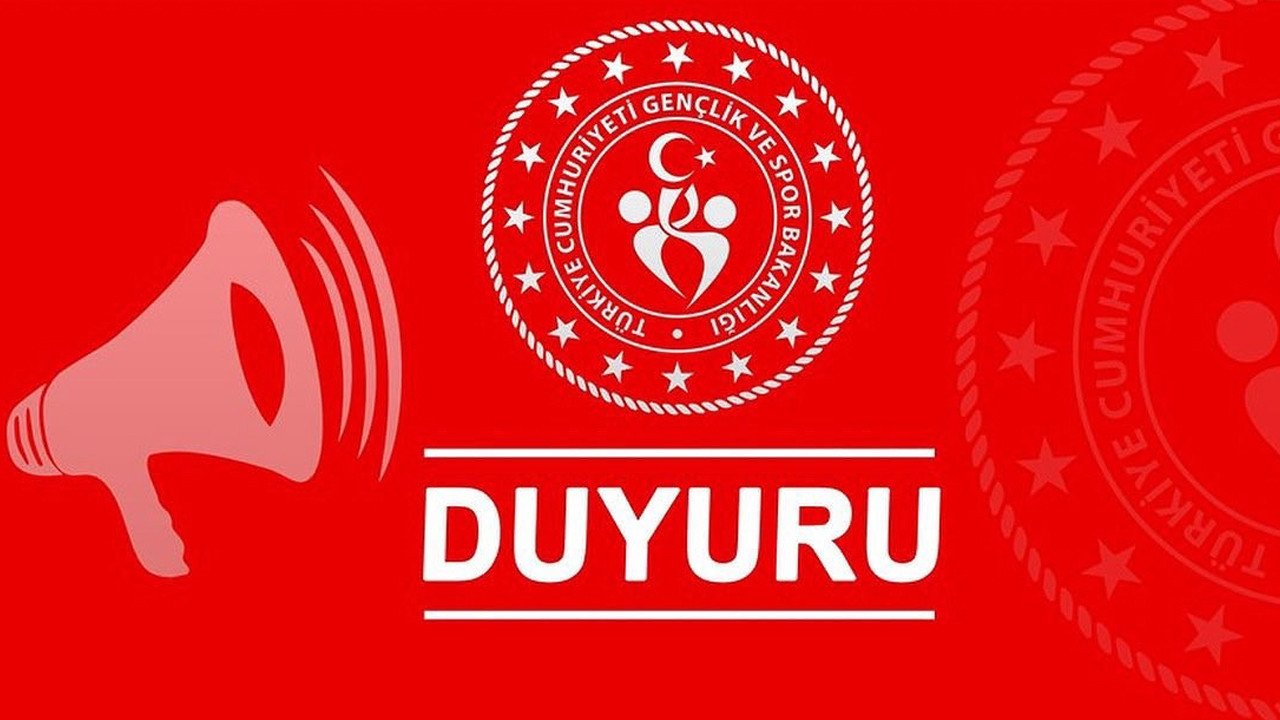 Bilecik Gençlik ve Spor İl Müdürlüğü TYP kapsamında işçi alacak