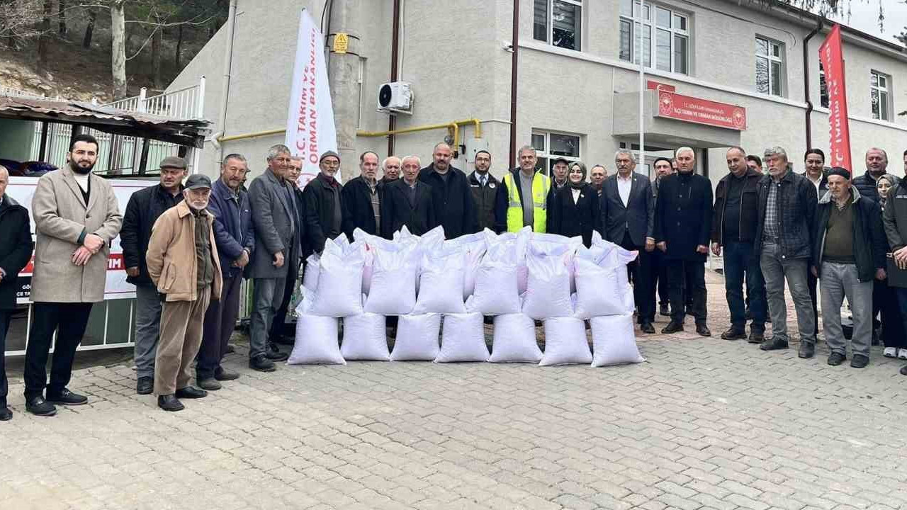 Bilecik’te 5 bin 150 kilogram tohum dağıtıldı