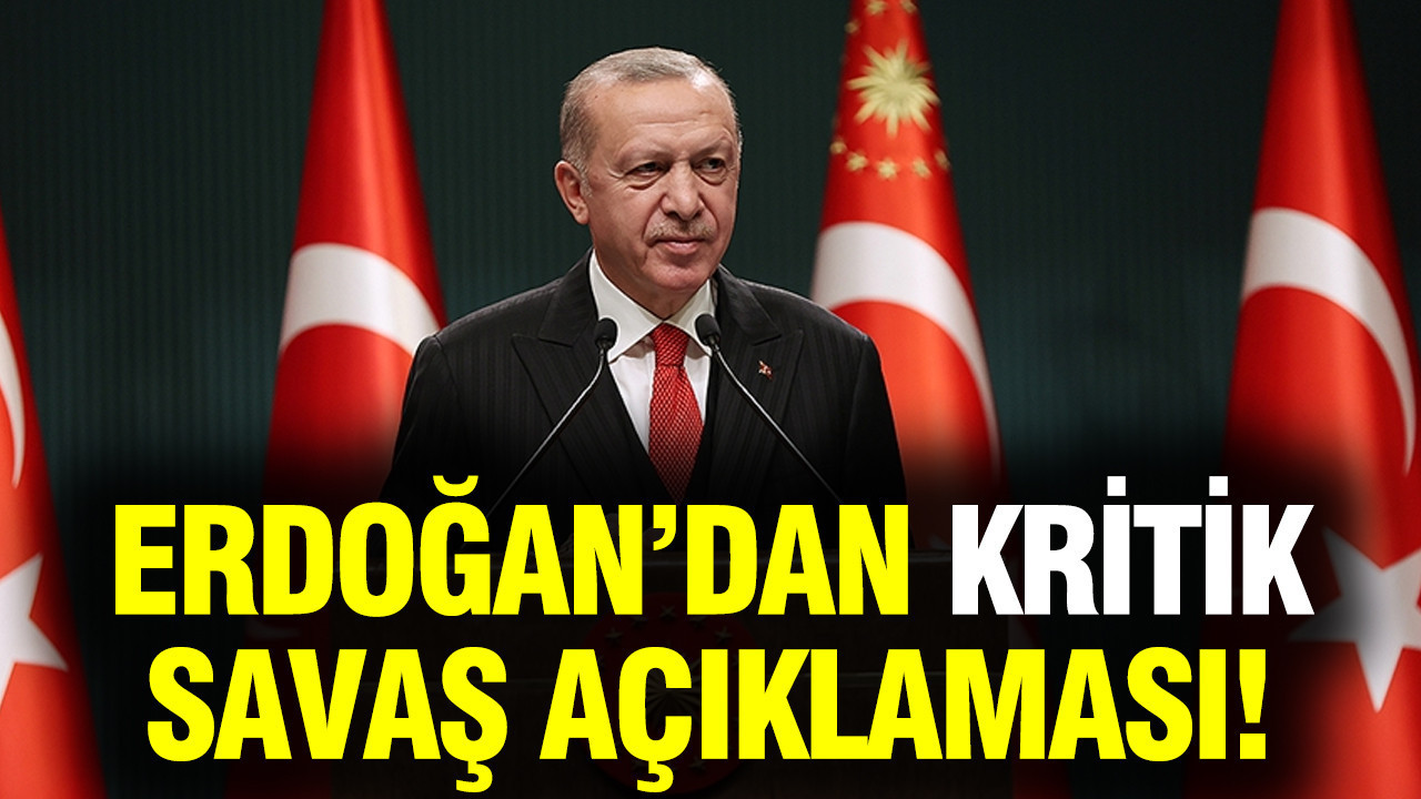 Cumhurbaşkanı Erdoğan: “Çatışmalar sürerse bedel ağırlaşacak”