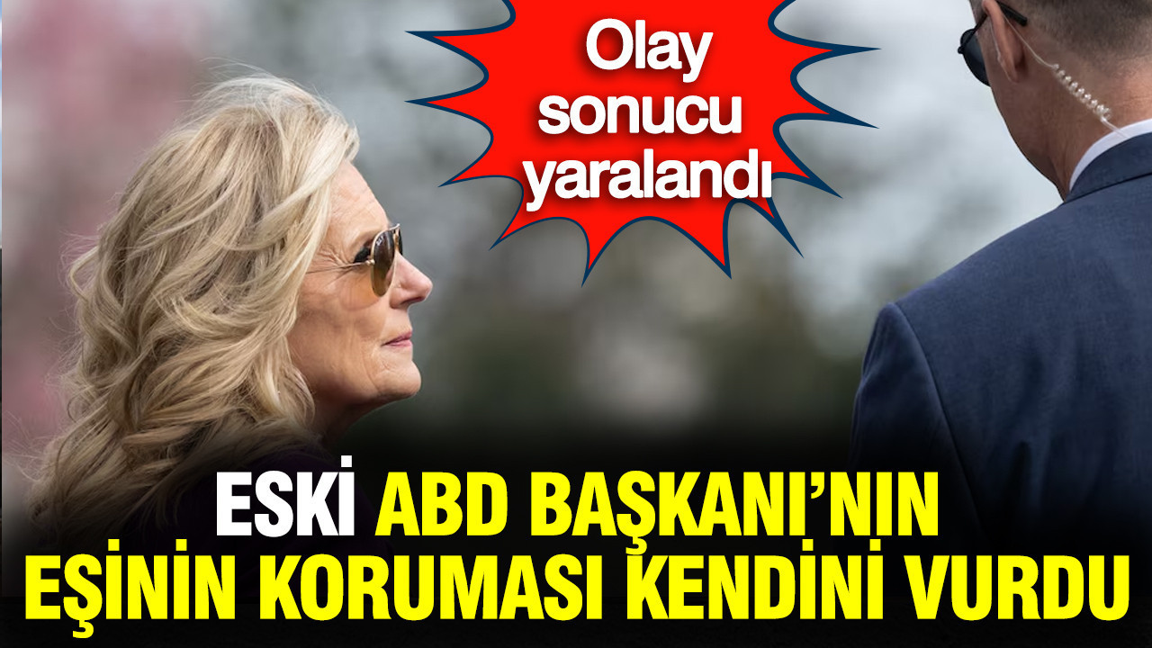 Joe Biden’ın eşinin koruması silahla kendini vurdu