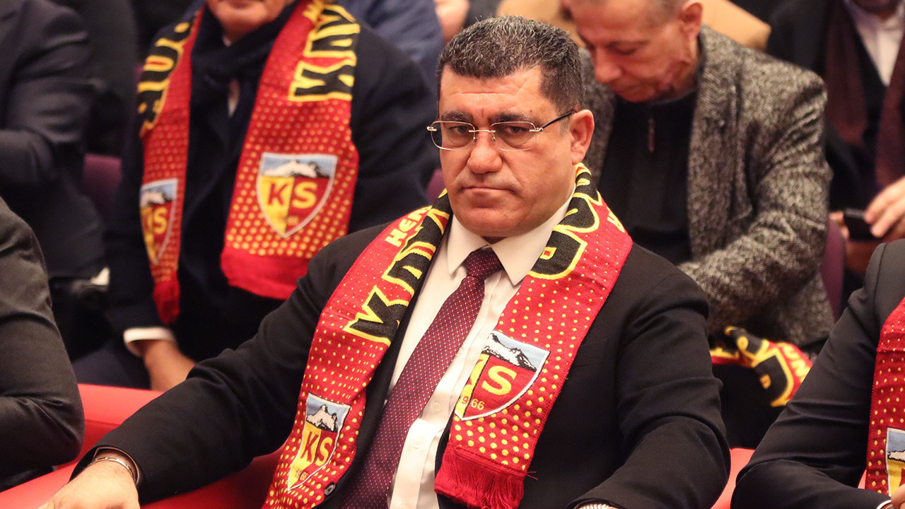 Kayserispor Başkanı Nurettin Açıkalın'dan transfer yasağı açıklaması