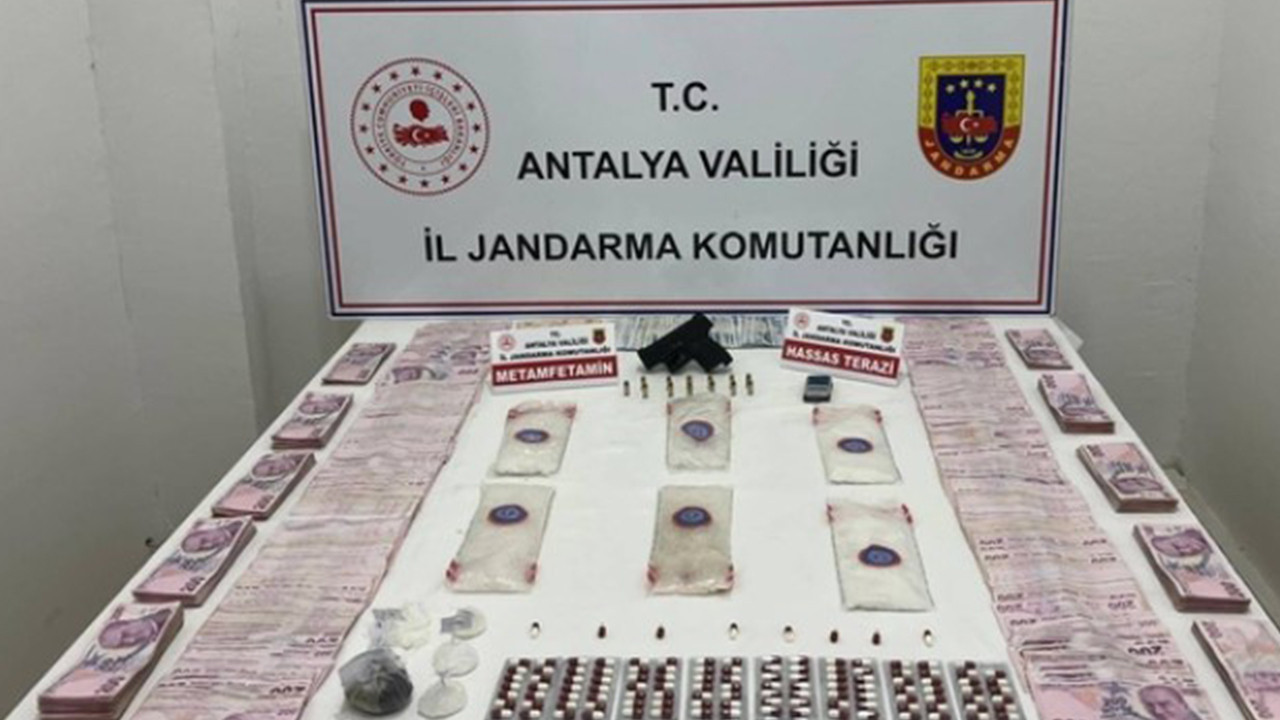 Kepez’de 1 kilo 260 gram uyuşturucu madde ele geçirildi