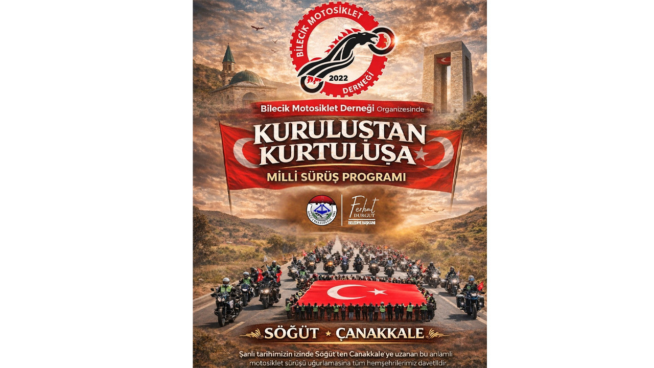 Kuruluştan Kurtuluşa Milli Sürüş Programı düzenlenecek