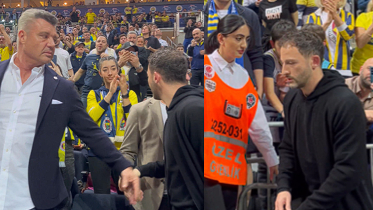 Saran ve Tedesco Fenerbahçe Beko-Zalgris Kaunas maçına gitti