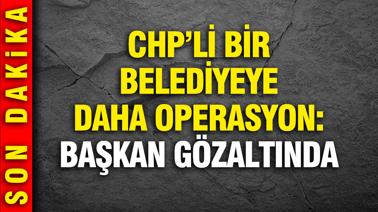 Uşak Belediye Başkanı gözaltına alındı: 'İstanbul' detayı... 11 gözaltı