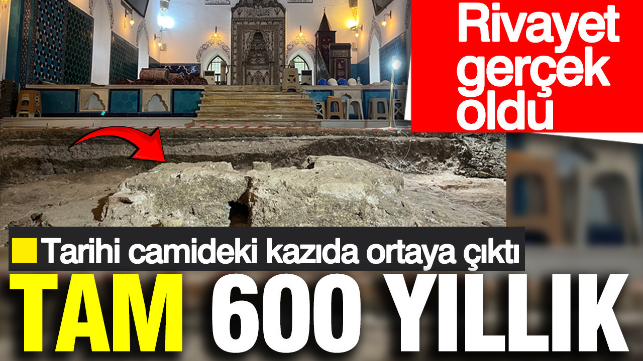 Bursa'da tarihi keşif: Muradiye Camii altından sekizgen havuz gün yüzüne çıktı... Arkeologlar şaşkın!