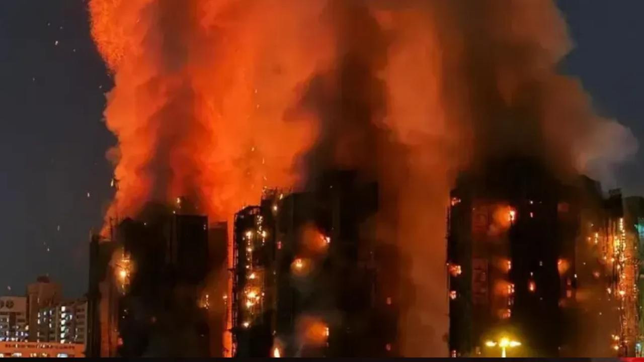 Çin’de yüksek katlı binada yangın: 1 ölü, 25 yaralı