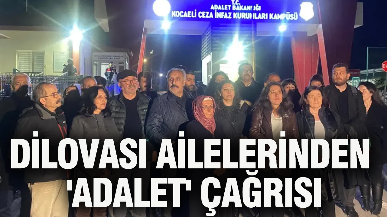 Dilovası ailelerinden 'adalet' çağrısı