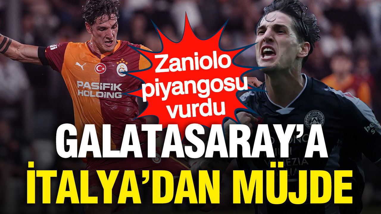 Galatasaray'a İtalya'dan müjde: Zaniolo kasayı dolduracak