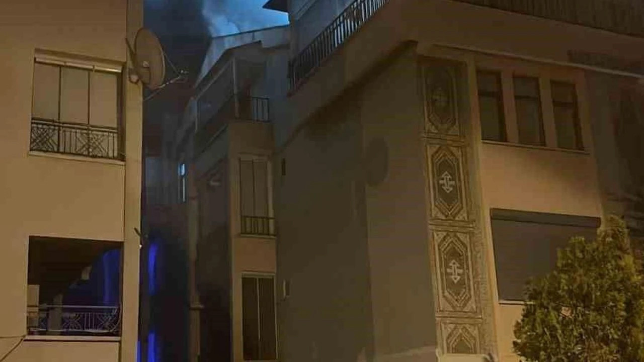 Gece yarısı yangın paniği