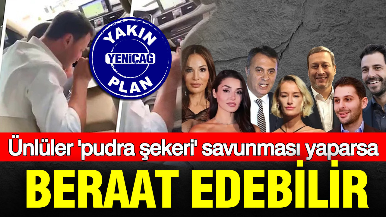 Gözaltına alınan ünlüler ‘pudra şekeri’ savunması yaparsa beraat edebilir