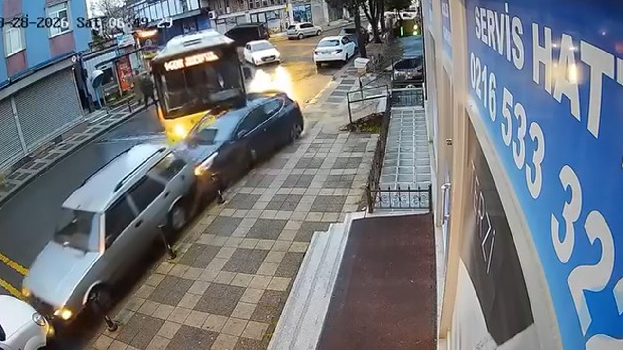 İETT otobüsü ortalığı birbirine kattı