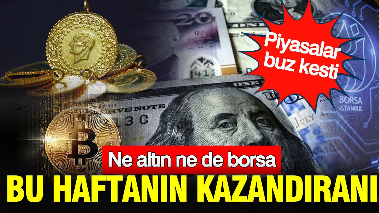 Piyasalar buz kesti: Altın ve borsa ters köşe oldu… Kapalıçarşı’da son durum ne?