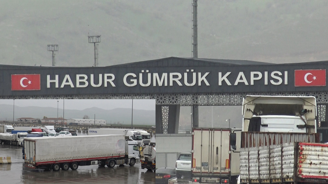 Tansiyon yüksek, trafik kesintisiz: Habur’da çarklar durmuyor