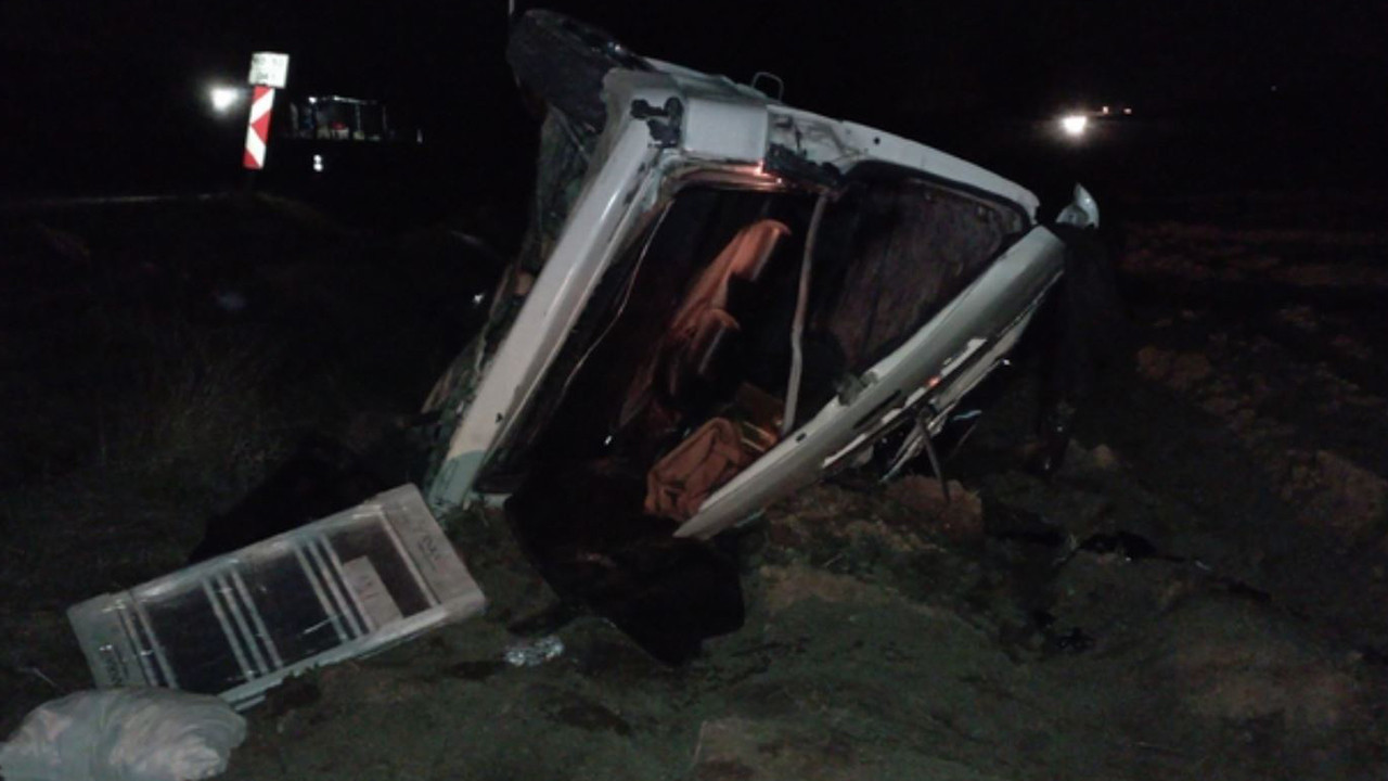 Tokat’ta minibüs devrildi: 1 yaralı