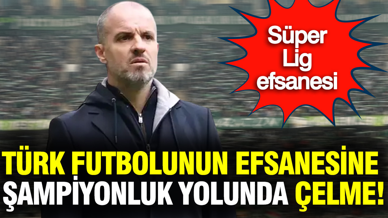Türk futbolunun efsanesi şampiyonluk yolunda yara aldı... Süper Lig'de estiriyorlardı