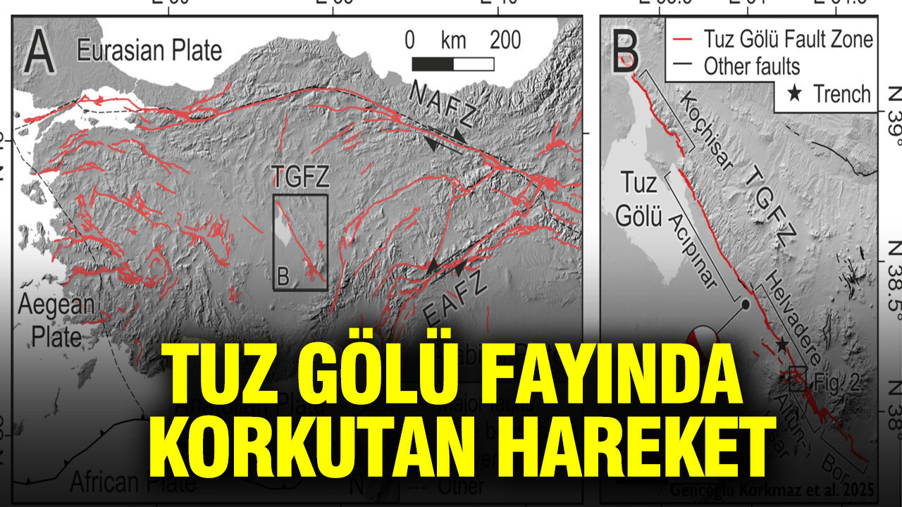 Tuz Gölü fayında korkutan hareket: İlk kez denendi, sonuç şoke etti