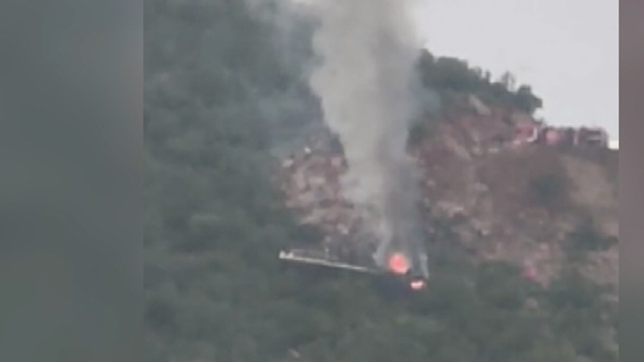 Çarpışma sonra alev alan tanker şarampole uçtu: Nurdağı’nda feci kaza: Tankerler kafa kafaya çarpıştı