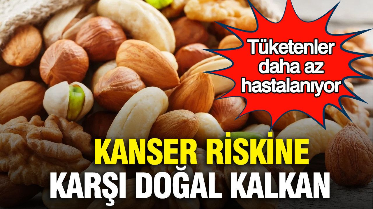 Kanser riskine karşı doğal kalkan: Kuruyemiş tüketenler daha az hastalanıyor