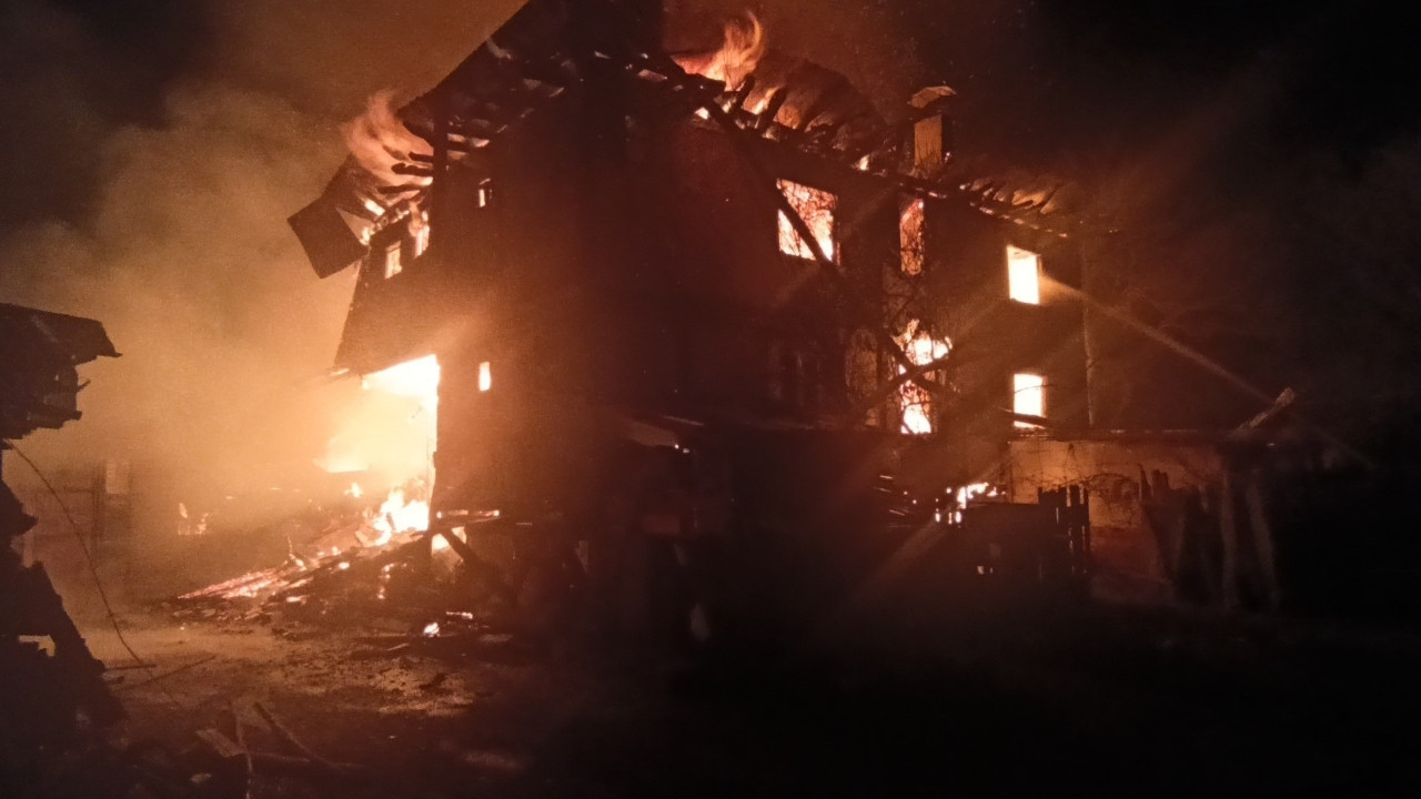 Kastamonu’da yangın faciası: Evler ve ahırlar küle döndü