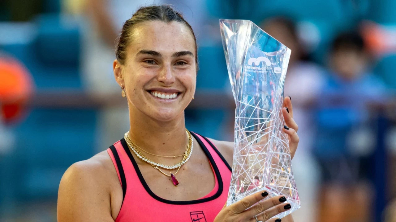 Sabalenka, Miami Açık'ta şampiyon oldu