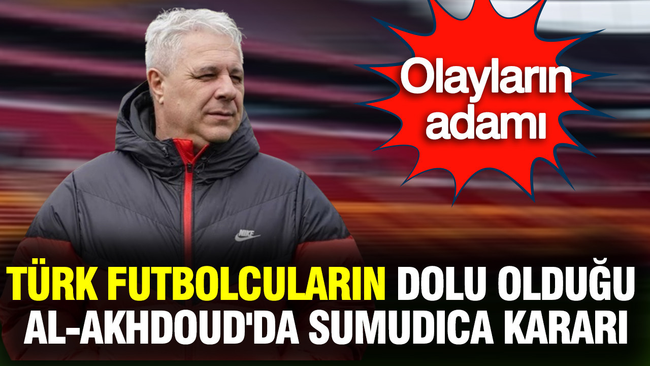 Türk futbolcuların dolu olduğu Al-Akhdoud'da Marius Sumudica kararı