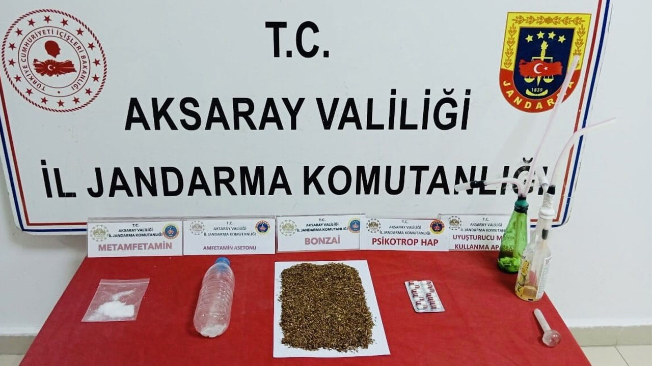 Aksaray’da uyuşturucu operasyonu: 1 şüpheli tutuklandı