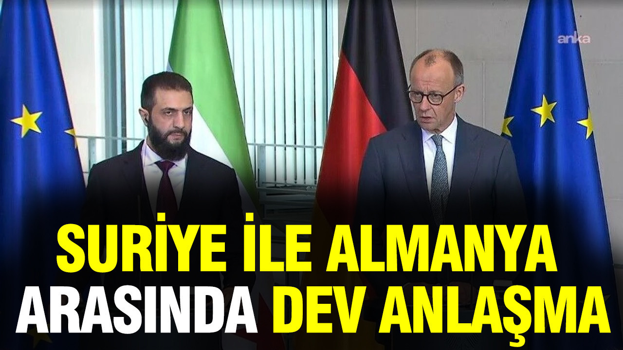 Almanya ile Suriye arasında dev anlaşma: Merz ile Şara görüştü