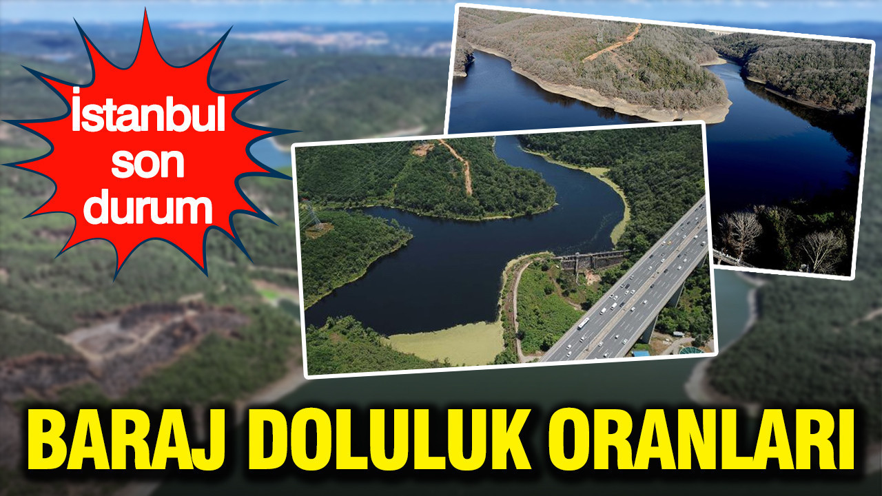 İstanbul baraj doluluk oranları (30 Mart 2026)