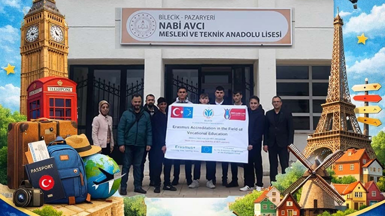 Nabi Avcı Mesleki ve Teknik Anadolu Lisesi öğrencileri Braga yolcusu