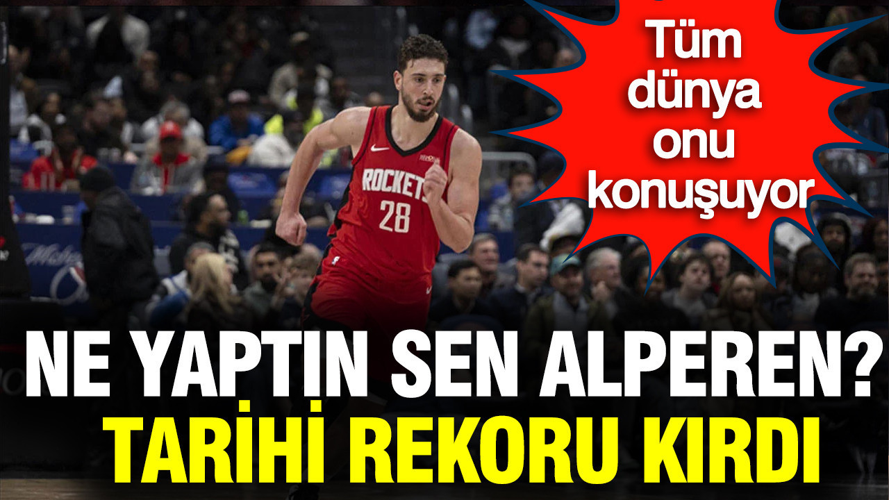 Ne yaptın sen Alperen? Tarihi rekoru kırdı: Tüm dünya onu konuşuyor