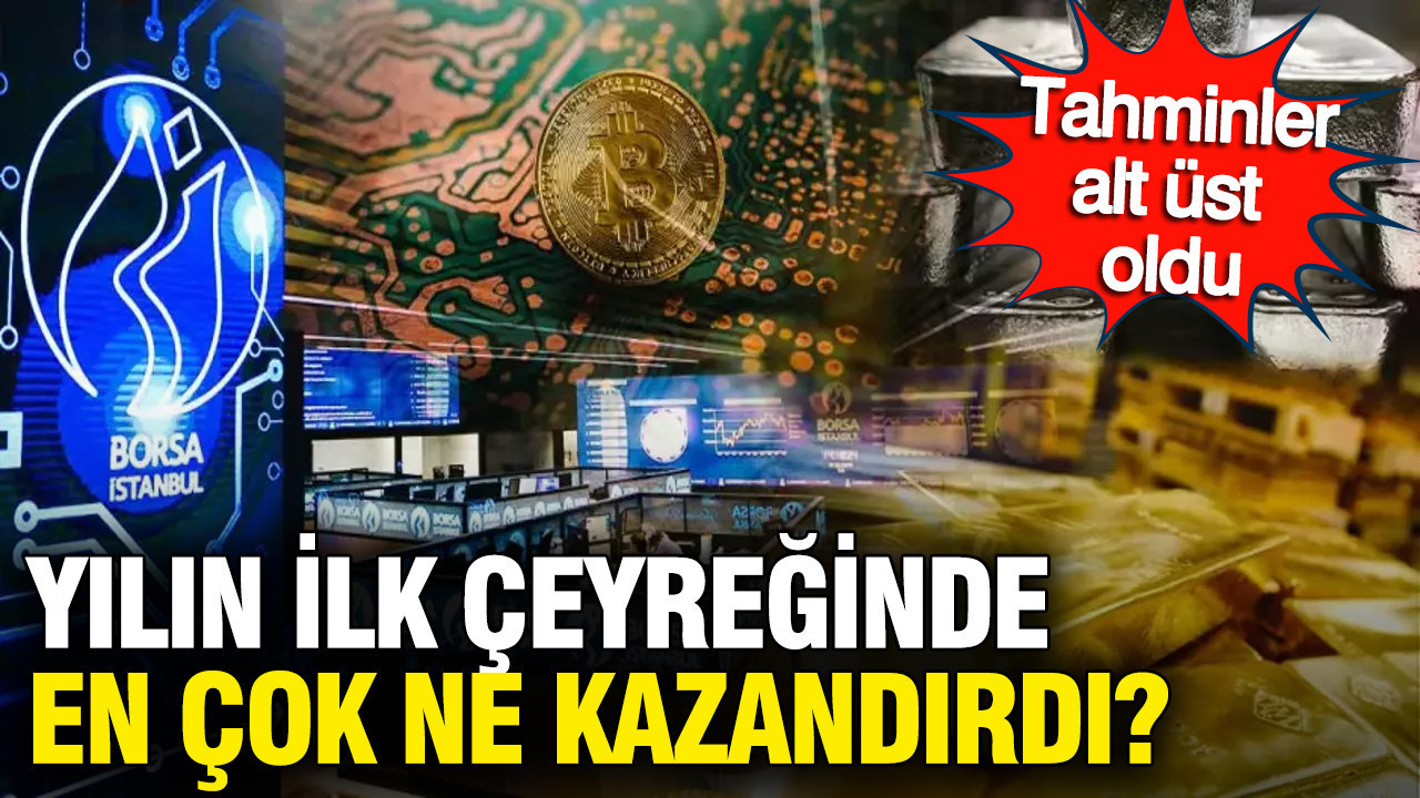 Savaşın etkisiyle ilk çeyrekte kaybedenler belli oldu: Bankacılık, holdingler, altın