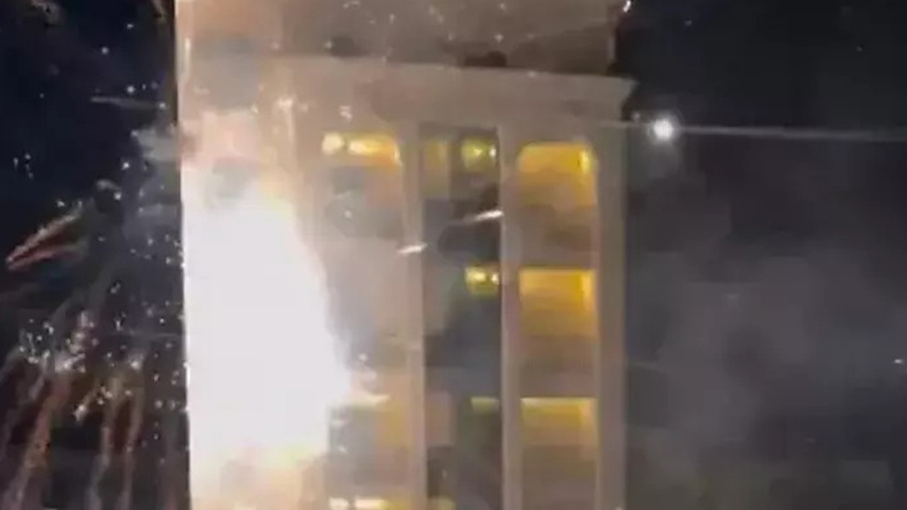 A Milli Takımı’nın konakladığı otele havai fişek saldırısında 2 kişi gözaltına alındı