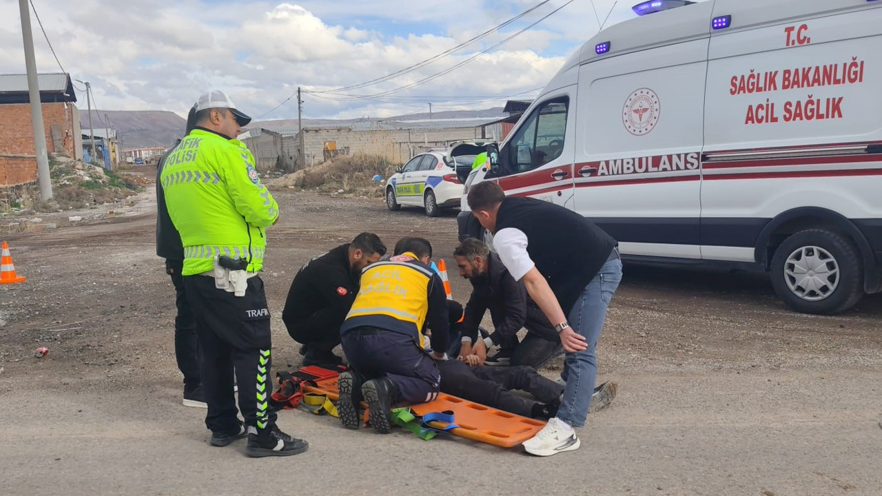 Aksaray’da kamyonet bisikletli öğrenciye çarptı: 1 yaralı