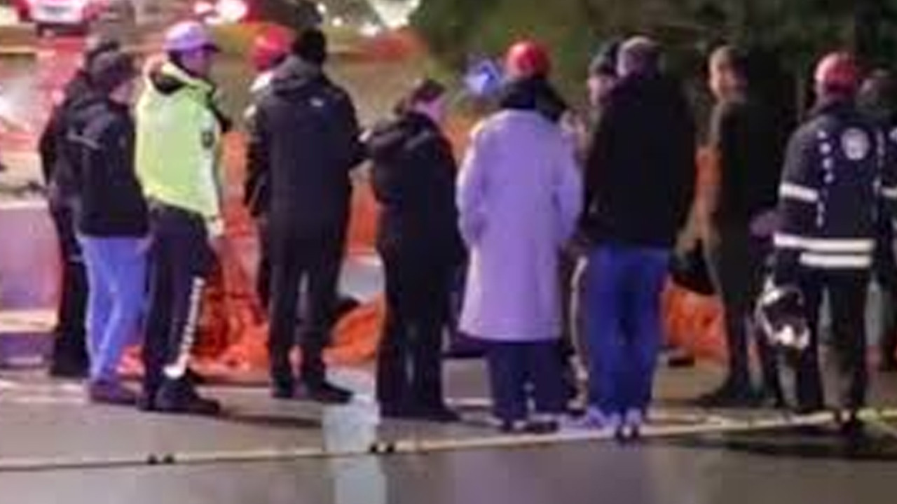 Beton bariyere çarpan motosikletin sürücüsü öldü