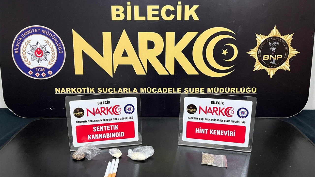 Bilecik'te uyuşturucu ve ham maddesi ele geçirildi
