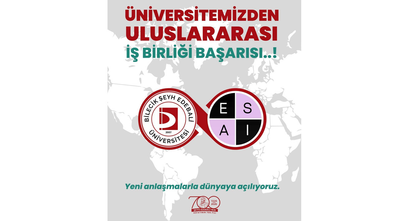 BŞEÜ’den Uluslararası alanda bir iş birliği daha