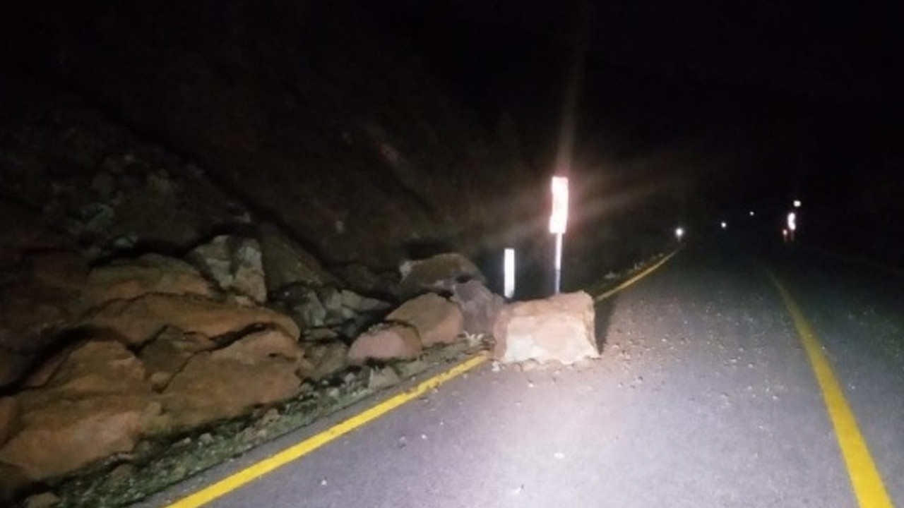 Emet’te toprak kayması