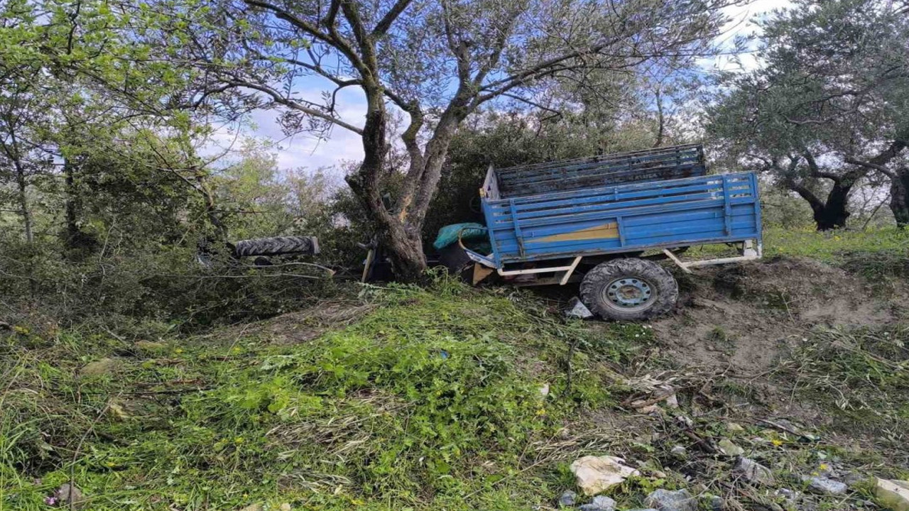 Hatay’da patpat zeytinliğe uçtu: 63 yaşındaki sürücü kurtarılamadı