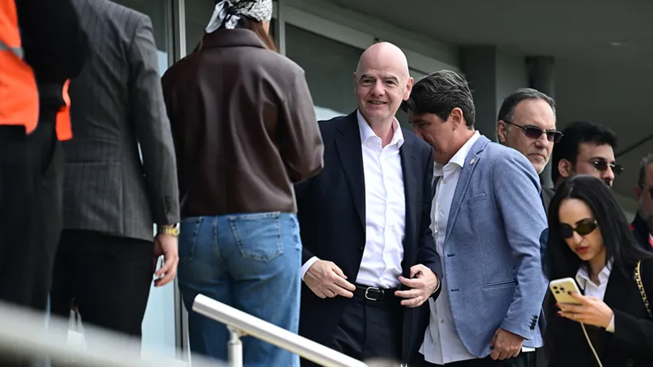 Infantino Antalya’da: İran Milli Takımı’nı tribünden izledi