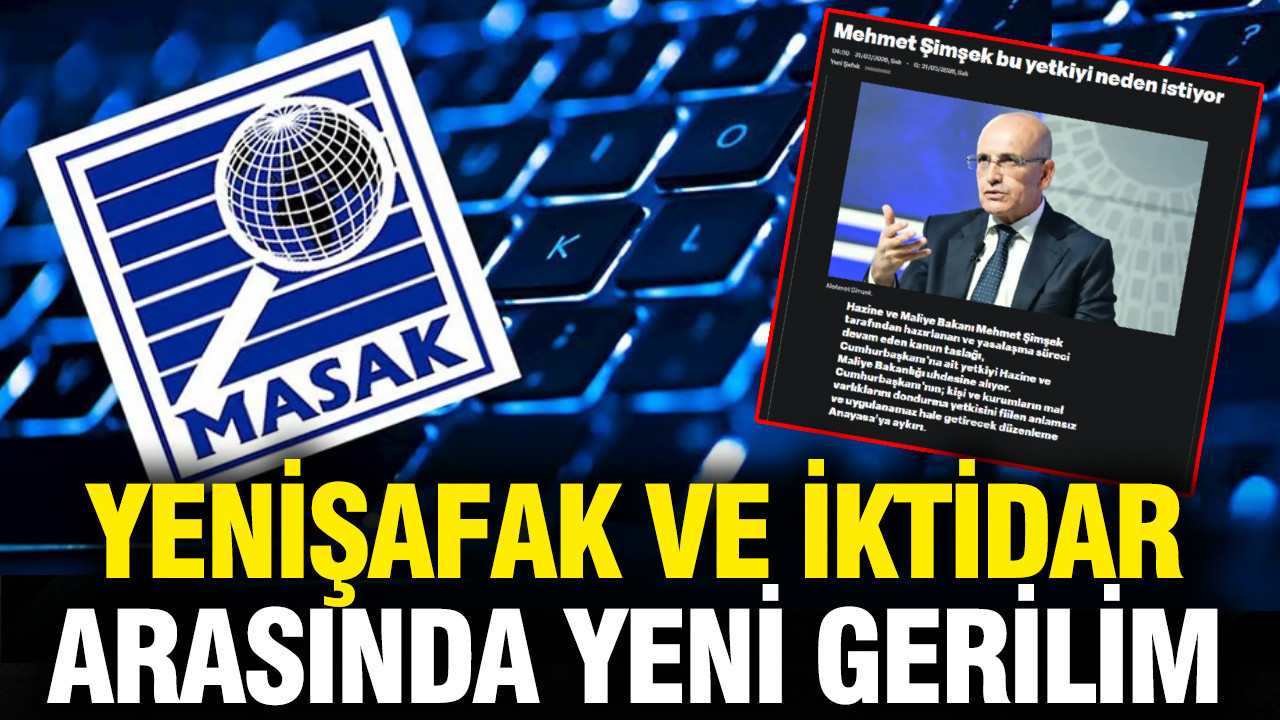 Yenişafak ve iktidar arasında yeni gerilim
