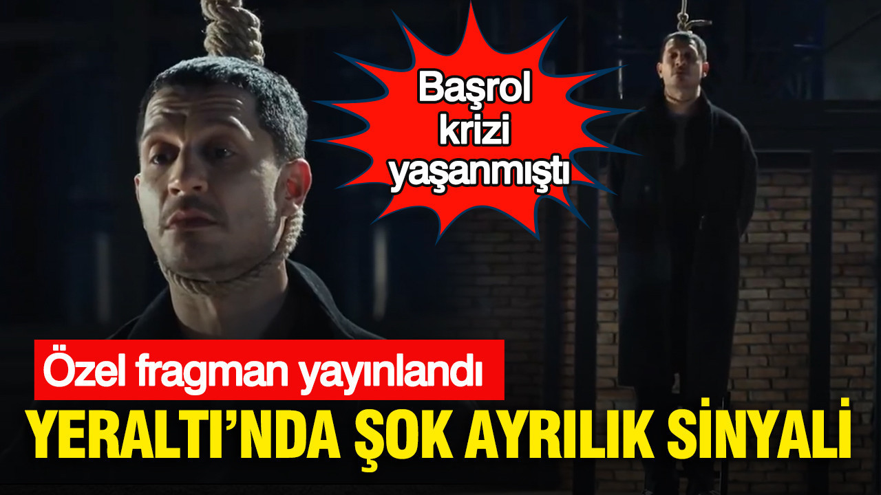 Yeraltı’nda şok ayrılık sinyali: Özel fragman yayınlandı... Başrol krizi yaşanmıştı