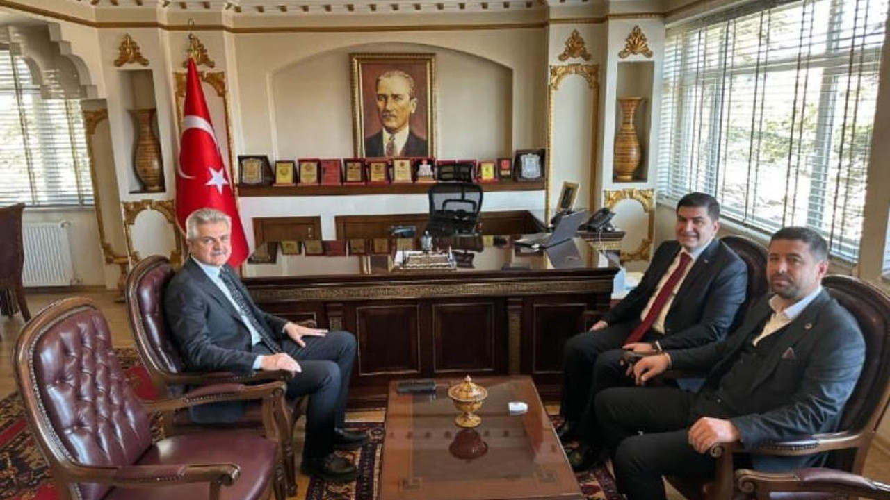 BBP heyeti Kaymakam Karatepe’yi ziyaret etti