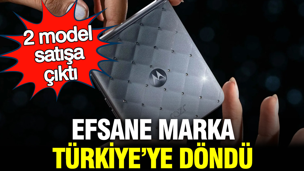 Efsane marka Türkiye’ye dönüyor: 2 model satışa çı…