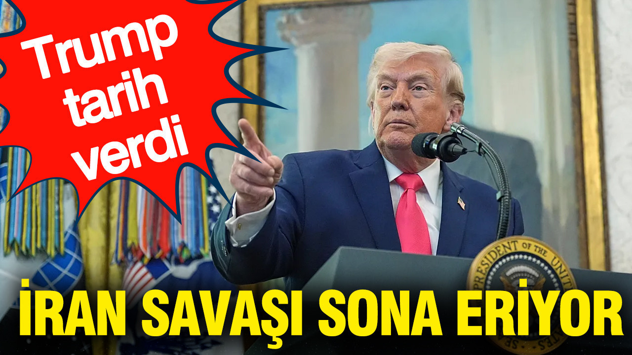 İran savaşı sona eriyor: Trump tarih verdi
