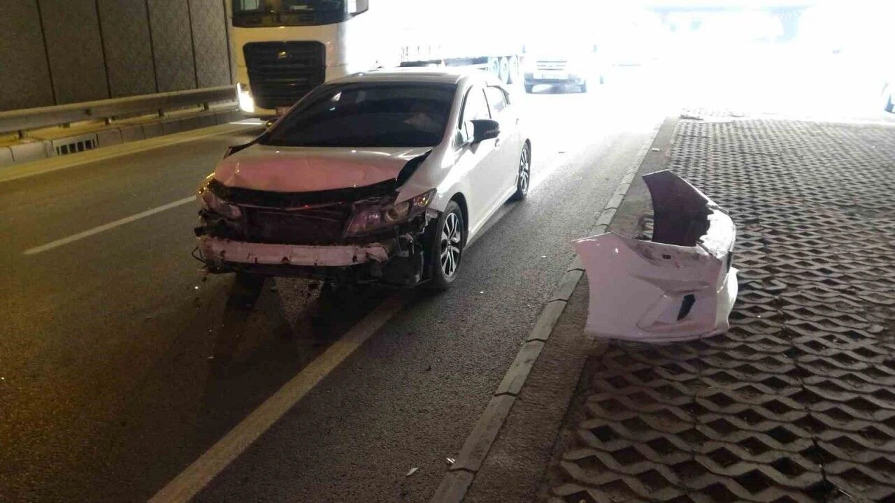 Malatya’da altgeçitte feci kaza: 2 yaralı